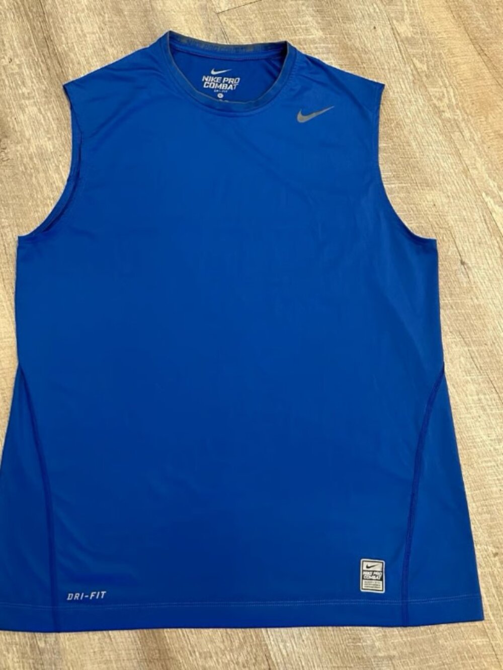 Nike Pro Combat Dri-Fit Athletic Fitted Tank Top Size Large